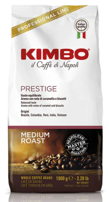 Kimbo Prestige 1Kg (Whole Beans)