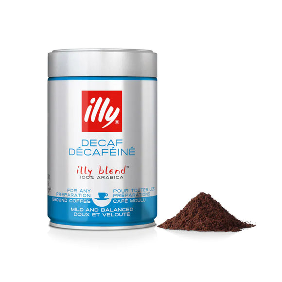 Illy - Espresso Decaf Ground Coffee 250g  (Ground Coffee)