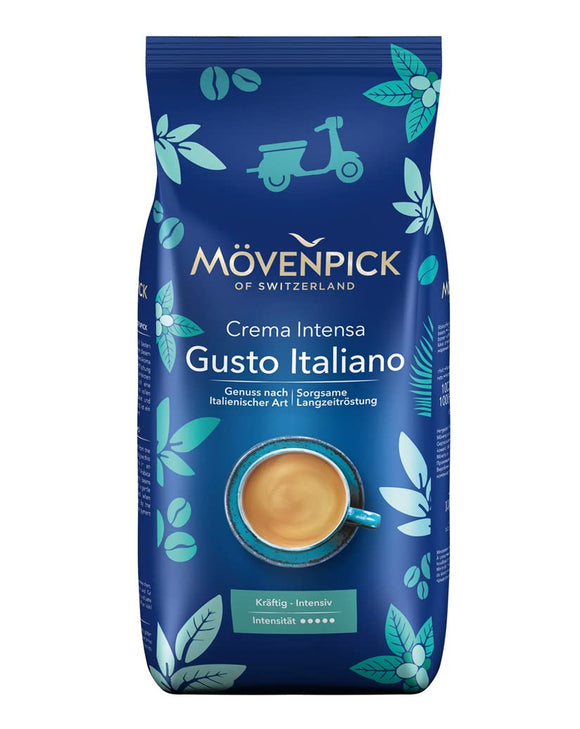 Mövenpick Cafe Crema Gusto Italiano 1Kg (Whole Beans)