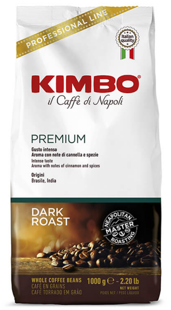 Kimbo Premium 1Kg (Whole Beans)