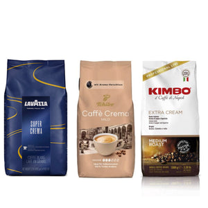 Caffe Crema Coffee Beans Set 3x1Kg (Whole Beans)