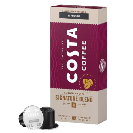 Costa Coffee Espresso Nespresso Compatible Capsules