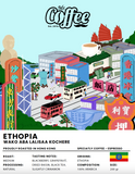 Mr.Coffee - Ethiopia Wako Aba Lalisaa Kochere 200gr (Whole Beans)
