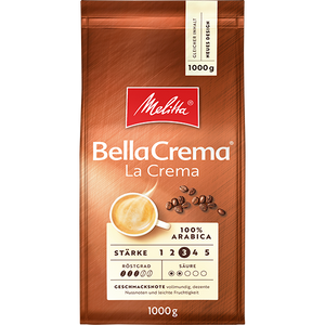 Melitta  bella crema la crema
1Kg (Whole Beans)