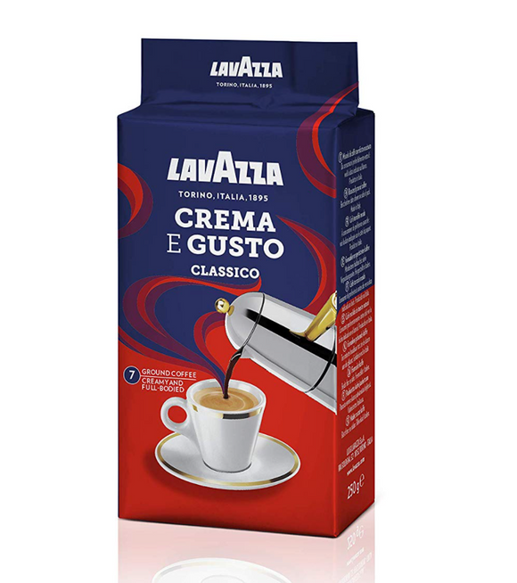 Lavazza Creme E Gusto Ground Coffee 250g