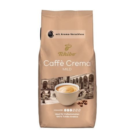Tchibo Caffè Crema Mild Coffee Beans 1Kg (Whole Beans) BBD 6.10.23