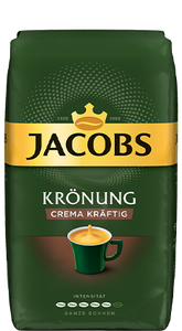 Jacobs Krönung Crema Kräftig (Strong) 1Kg (Whole Beans)BBD 13.11.23